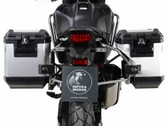 Sidecarrier Cutout acier inoxydable incl. Boîtes latérales Xplorer Cutout pour Honda CRF 1100 L Africa Twin (2019-)