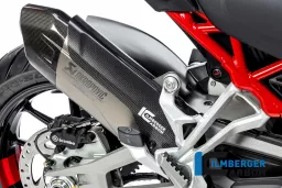 Protection sur le silencieux mat (silencieux Akrapovic) Multistrada V4