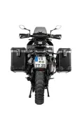 ZEGA Pro système de coffre en aluminium pour Husqvarna Norden 901, KTM 890 Adventure/ 890 Adventure R/ 790 Adventure / 790 Adventure R   Contenance 31/38, Couleur du porte-bagages Noir, Couleur And-Black