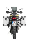 ZEGA Evo système de coffre aluminium pour F900GS Adventure, F850GS/ Adventure, F800GS(2024-), F750GS ZEGA Evo système de coffre aluminium "And-S" 31/38 litres avec support acier inoxydable pour BMW F850GS/ F850GS Adventure/ F750GS   Contenance 31/38,