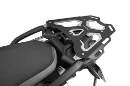 Porte-bagages en aluminium, noir pour BMW F850GS / F750GS