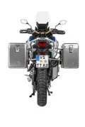 ZEGA Mundo système de coffre aluminium pour Honda CRF1100L Africa Twin (2022-) / CRF1100L Adventure Sports    Contenance 38/45, Couleur du porte-bagages Argent, Couleur Alu Natural