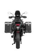 ZEGA Pro système de coffre en aluminium pour Triumph Tiger 900   Contenance 31/38, Couleur du porte-bagages Noir, Couleur And-Black