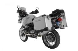 ZEGA Pro système de coffre aluminium "And-S" 38/45 ltr. avec support acier inoxydable pour BMW R1150GS/ R1150GS Adventure/ R1100GS/ R850GS