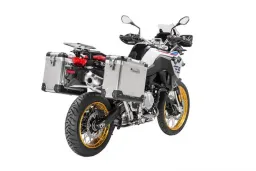 ZEGA Pro système de coffre aluminium pour F900GS Adventure, F850GS/ Adventure, F800GS(2024-), F750GS    Contenance 31/38, Couleur du porte-bagages Argent, Couleur Alu Natural