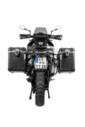 ZEGA Evo système de coffre aluminium pour Husqvarna Norden 901, KTM 890 Adventure/ 890 Adventure R/ 790 Adventure / 790 Adventure R       Contenance 38/45, Couleur du porte-bagages Argent, Couleur And-S