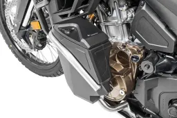 Boîte à outils avec arceau de protection moteur DCT - complet - inox pour Honda CRF1100L Africa Twin / CRF1100L Adventure Sports