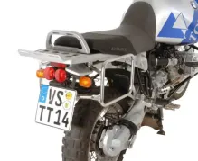 Support de coffres pour coffre en alu Zega Pro pour BMW R1150GS/ R1150GS Adventure/ R1100GS/ R850GS acier inoxydable