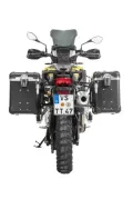 ZEGA Evo système de coffre aluminium pour F900GS Adventure, F850GS/ Adventure, F800GS(2024-), F750GS ZEGA Evo système de coffre aluminium "And-S" 31/38 litres avec support acier inoxydable pour BMW F850GS/ F850GS Adventure/ F750GS       Contenance 38