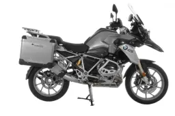 ZEGA Pro système de coffre aluminium pour BMW R1250GS/ R1250GS Adventure/ R1200GS à partir de 2013/ R1200GS Adventure à partir de 2014      Contenance 31/38, Couleur du porte-bagages Argent, Couleur And-Black