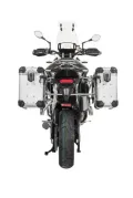 ZEGA Evo système de coffre aluminium pour Triumph Tiger 900 Contenance 31/38, Couleur du porte-bagages Noir, Couleur And-S