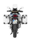 ZEGA Evo système de coffre aluminium pour Honda CRF1100L Africa Twin (2022-) / Adventure Sports  Contenance 31/38, Couleur du porte-bagages Noir, Couleur silver