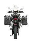 ZEGA Evo système de coffre aluminium pour Triumph Tiger 900     Contenance 38/45, Couleur du porte-bagages Noir, Couleur And-S