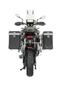 ZEGA Pro système de coffre en aluminium pour Triumph Tiger 900       Contenance 38/45, Couleur du porte-bagages Noir, Couleur Alu Natural