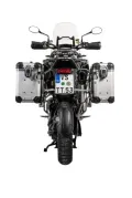 ZEGA Evo système de coffre aluminium pour Triumph Tiger 1200 (2022-) Contenance 31/38, Couleur du porte-bagages Argent, Couleur And-S