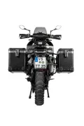 ZEGA Pro système de coffre en aluminium pour Husqvarna Norden 901, KTM 890 Adventure/ 890 Adventure R/ 790 Adventure / 790 Adventure R         Contenance 38/45, Couleur du porte-bagages Noir, Couleur And-Black