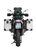 ZEGA Evo système de coffre aluminium pour BMW R1250GS/ R1250GS Adventure/ R1200GS (LC)/ R1200GS Adventure (LC) ZEGA Evo système de coffre aluminium "And-S" 31/38 litres avec support acier inoxydable pour BMW R1250GS/ R1250GS Adventure/ R1200GS (LC)/ 