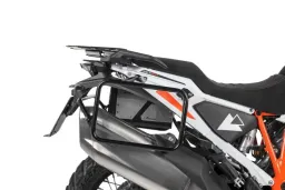 Porte-bagages en acier inoxydable noir pour KTM 1290 Super Adventure S/R (2021-)